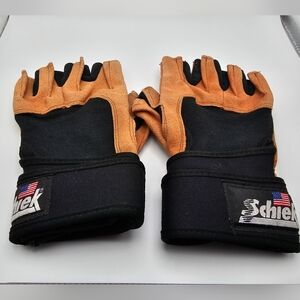 Schiek Sports Model 425 Power Series Weight Lifting Gloves XL Used (Barely)